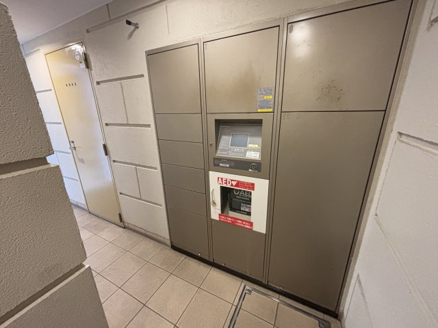 便利な宅配ボックス完備