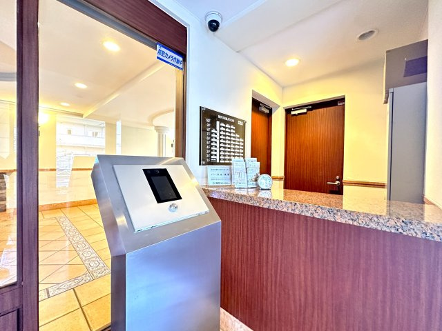 ダイアパレスアビエント亀戸のその他共用部分|暮らしに安心をプラス。オートロック付きで不審者の侵入もシャットアウト。