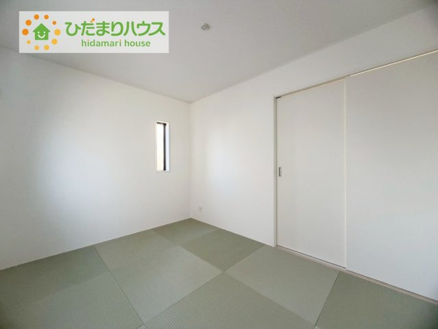 郡山市日和田　第23　2号棟の和室|赤ちゃんスペースや客間など、多彩な用途で使用できる和室☆
