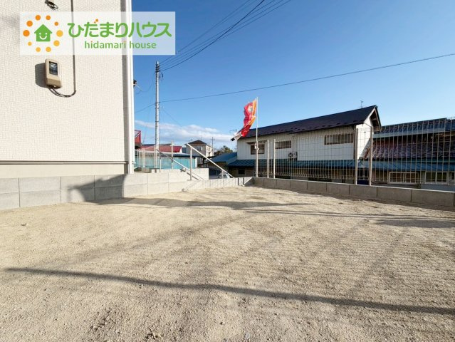 郡山市日和田　第23　2号棟の庭|陽当り良好のお庭付き(*^^*)