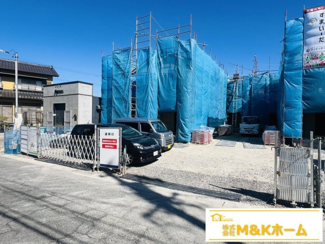 半田市瑞穂町7丁目　全4棟　1号棟の外観|R8.2.5撮影　基礎完成しました！　耐震等級3取得☆