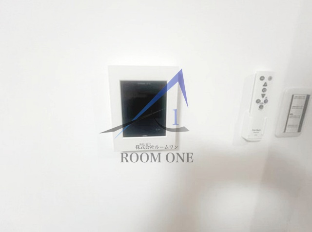 メゾン秋山のセキュリティ|モニター付きインターホンです。