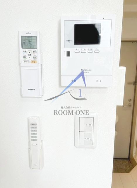 パークハイベリー　東蒲田のセキュリティ|モニター付インターホンです。