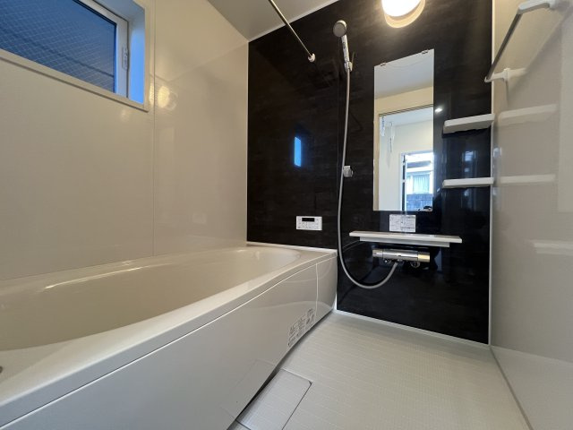 ～サンタフェ鑑賞中に着く魅惑の新築戸建～これであなたもVictory6【瀬谷区宮沢2丁目】の浴室|お風呂で日々の疲れを落としましょう