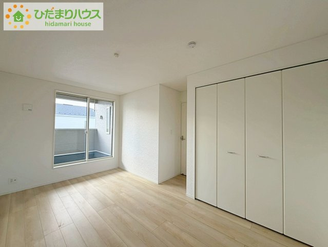 郡山市田村町金屋第5　新築戸建　2号棟の寝室|ゆったり広々8帖の主寝室!(^^)!