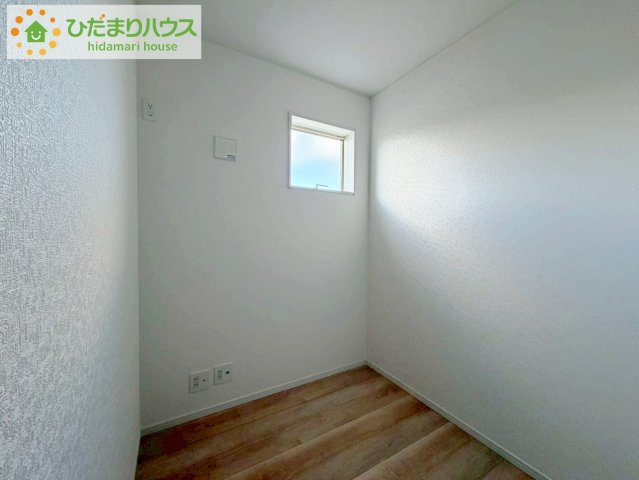 郡山市田村町金屋第5　新築戸建　2号棟の収納|サイズの大きなアイテムも収納できる納戸付き