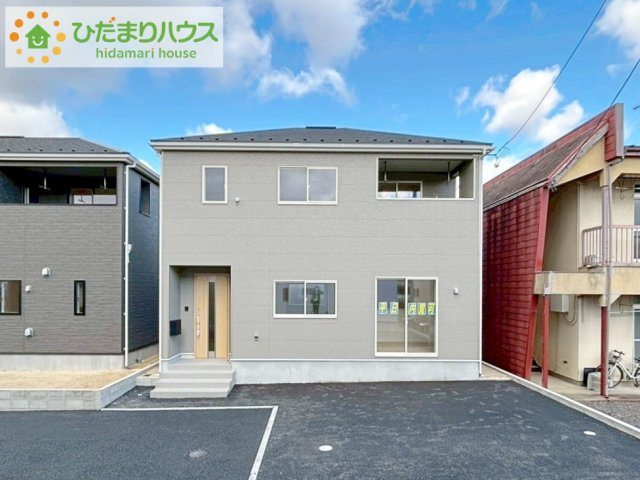 郡山市田村町金屋第5　新築戸建　2号棟の外観|是非一度、ご家族そろってご内覧ください♪