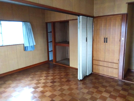 売中古戸建　富士市比奈の洋室|荷物が多くても収納スペースがたっぷりあるので、生活スペースを広く確保する事ができます。