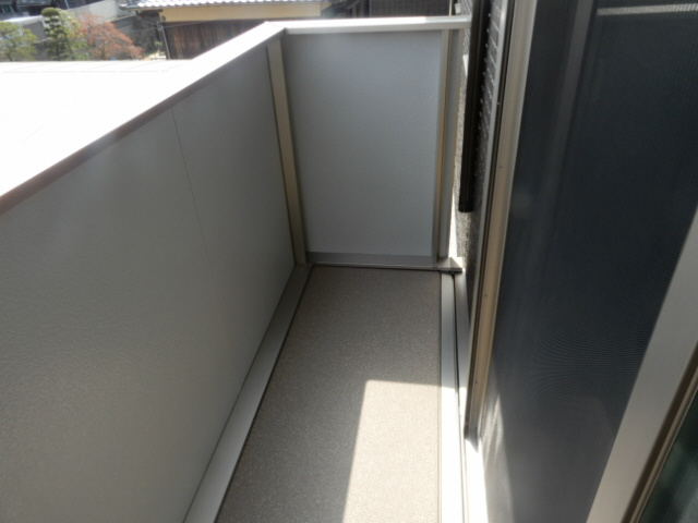 エクレール福井のバルコニー