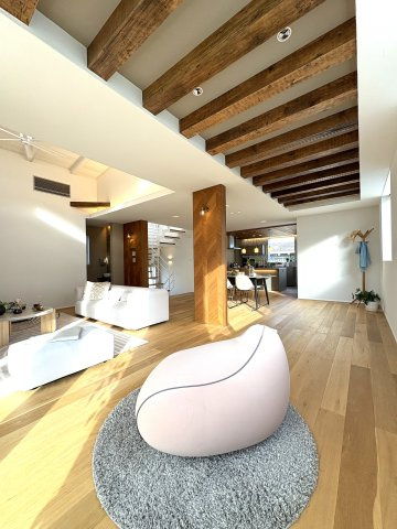 贅沢の極み、七里ガ浜。 — SHICHIRIGAHAMA PRIME RESIDENCE —の居間・リビング