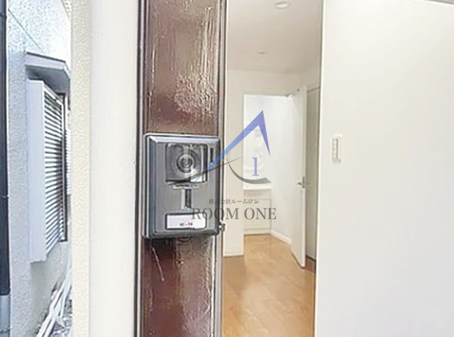 アクセス淀橋のセキュリティ|モニター付きインターホンです。