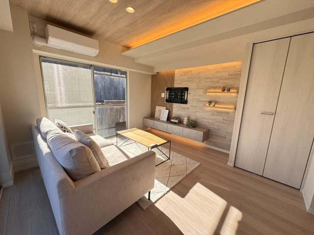 セントラル三田の居間・リビング