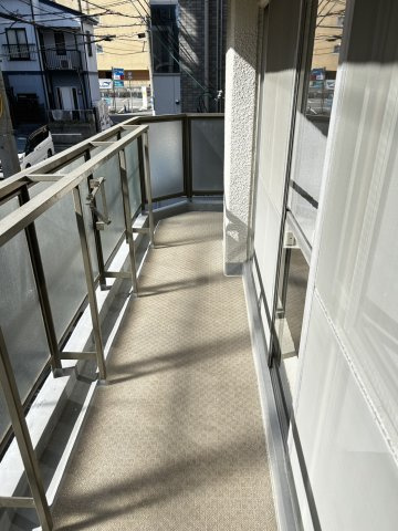 花隈ダイヤハイツのバルコニー