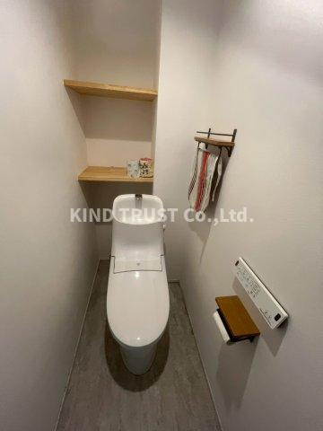 サンハイム中津のトイレ|コンパクトで使いやすいトイレです