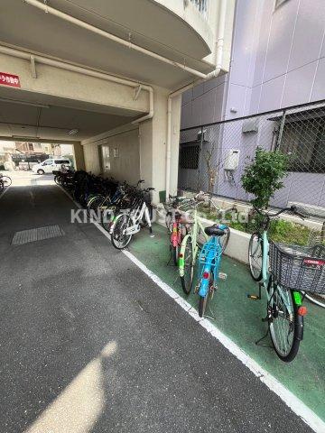 サンハイム中津の駐車場|駐車場です
