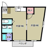 広々とした、人気の角部屋です