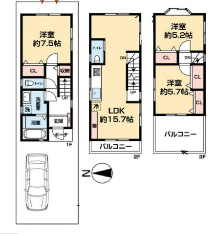 旭区大宮４丁目　中古戸建の画像