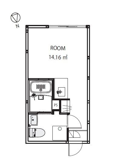 アンドレジデンス中丸町の間取り
