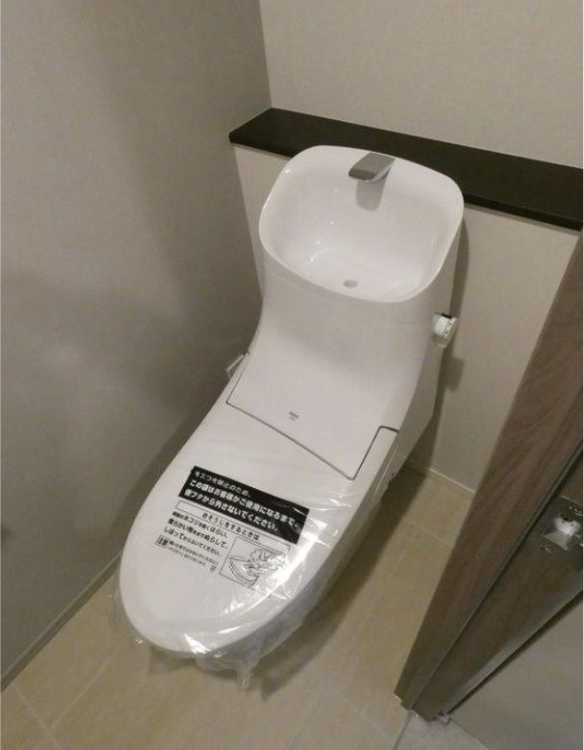 ミュプレ表参道　高層階　陽当たり良好　オートロックのトイレ