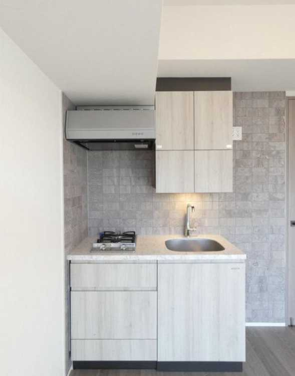 ミュプレ表参道　高層階　陽当たり良好　オートロックのキッチン