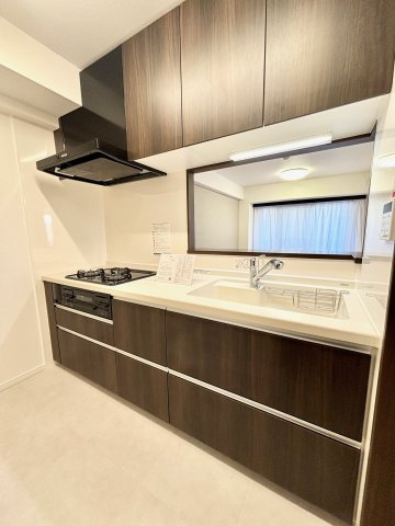 ダイアパレス八広花水木通りトリニティのキッチン|お料理しやすいキッチンです