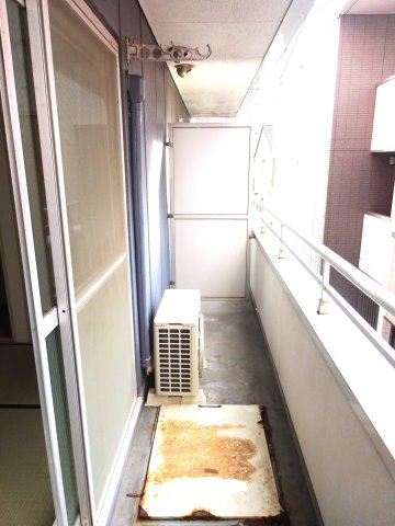 ブオナスタンザ新検見川のバルコニー