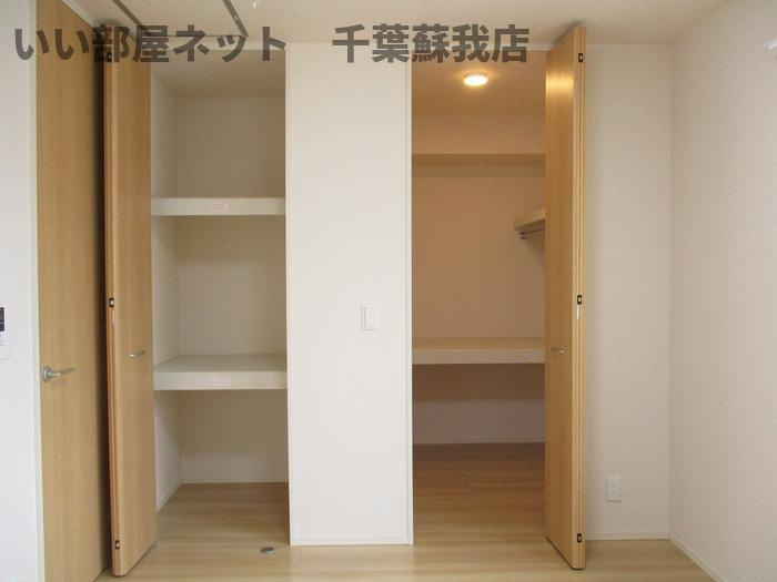 エバーハウスの収納|大きなものも収納できそうです