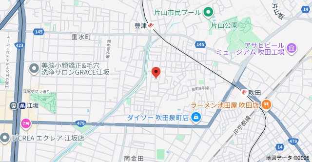クラシスト泉町の地図