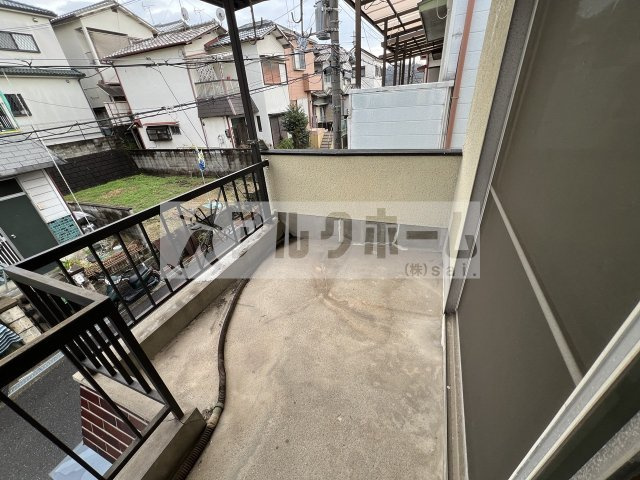 田辺2丁目貸家のバルコニー