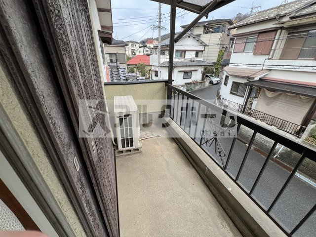 田辺2丁目貸家のバルコニー