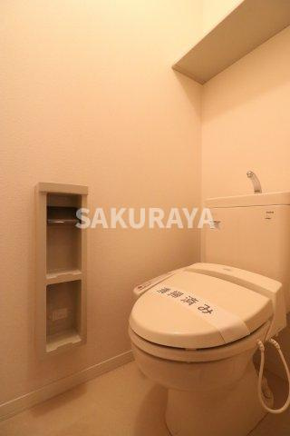 メープルリーフのトイレ|現況と異なる場合がございます。