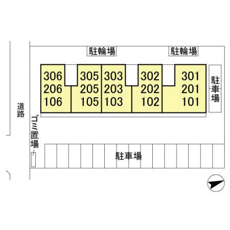 ルーチェの区画図