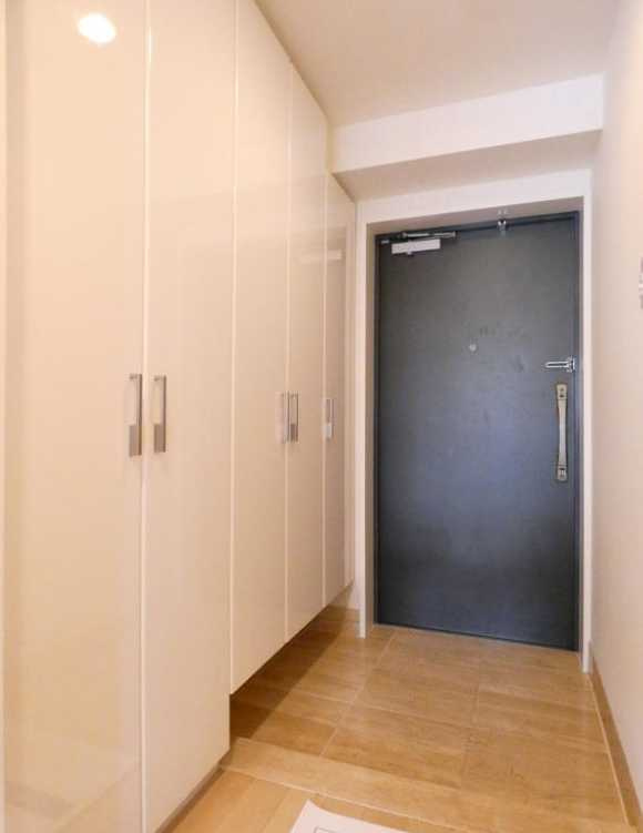アーバンパーク代官山Ⅱ　ウォークインクローゼット　陽当たり良好　オートロックの玄関