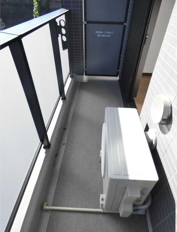 ミュプレ渋谷　ネット無料　オートロック　陽当たり良好のバルコニー