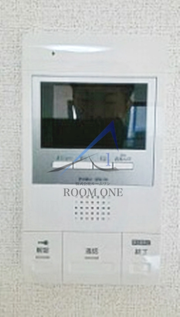 グリーンパースのセキュリティ|モニター付きインターホンです。