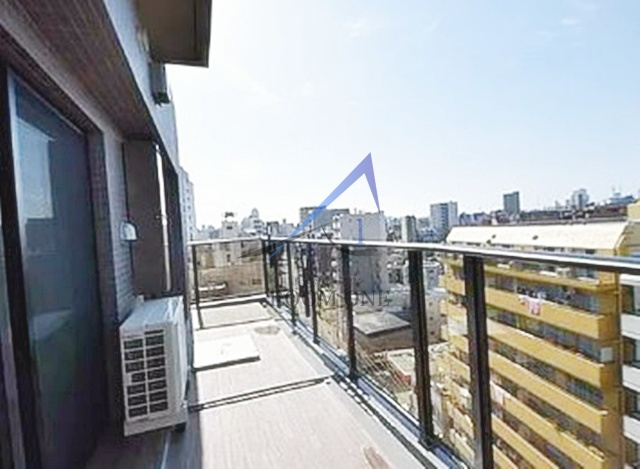 ティモーネ　上野の森ノルドのバルコニー|バルコニーです。