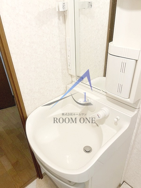 ラピスコート品川の洗面所|洗面台です。