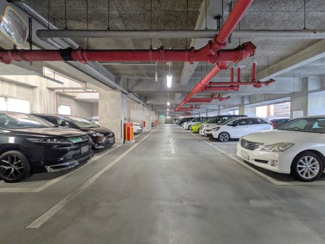パニエ六甲の駐車場