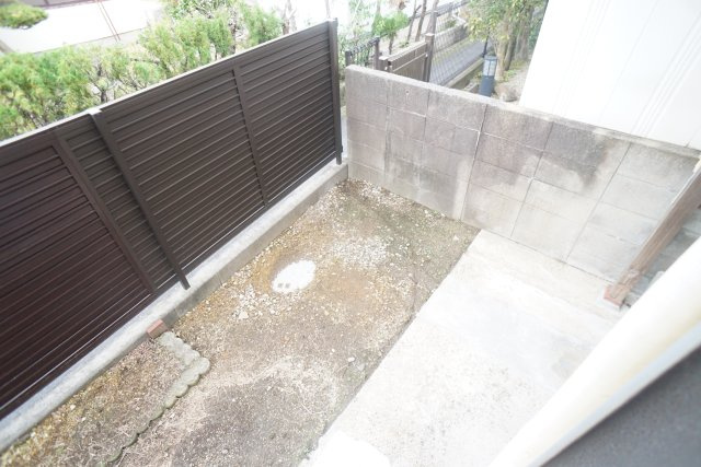 西ノ京戸建の庭