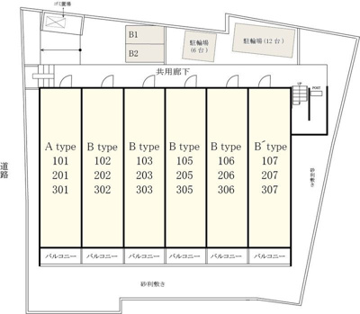 【区画図】 | リブリ・リブラ