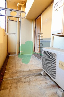 【バルコニー】 | ラメゾンドナチュール | 日当たりの良いバルコニーです！