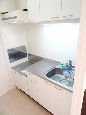 【キッチン】 | ラメゾンドナチュール | シンプルな清潔感のあるキッチンです！