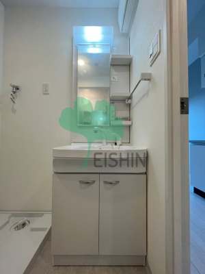 【洗面所】 | MODERN PALAZZO 博多vicino （モダンパラッツォハカタヴィチーノ） | シンプルで使いやすい洗面台です！