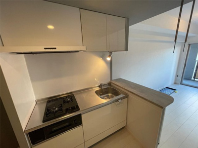 【キッチン】 | Quintet Minami Fukuoka | シンプルな清潔感のあるキッチンです！