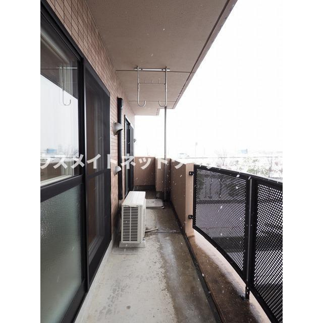 プランドール鴨島のバルコニー|バルコニー