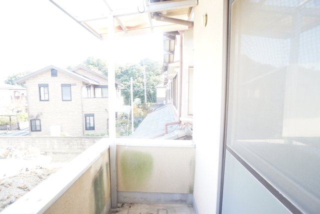 大森邸のバルコニー