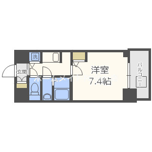 【間取り】 | S-RESIDENCE江坂Eminence