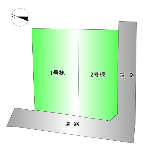 クレイドルガーデン和歌山市中之島第３　１号棟の区画図