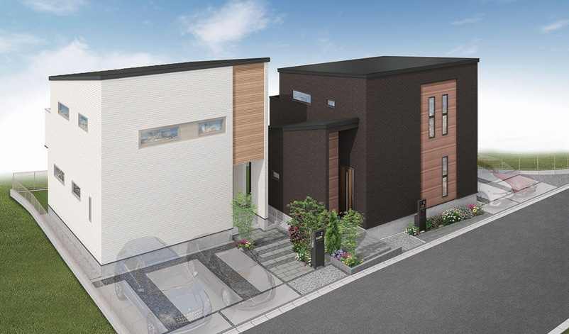 Gran Felidia泉南郡熊取町大宮　３号棟の完成予想図