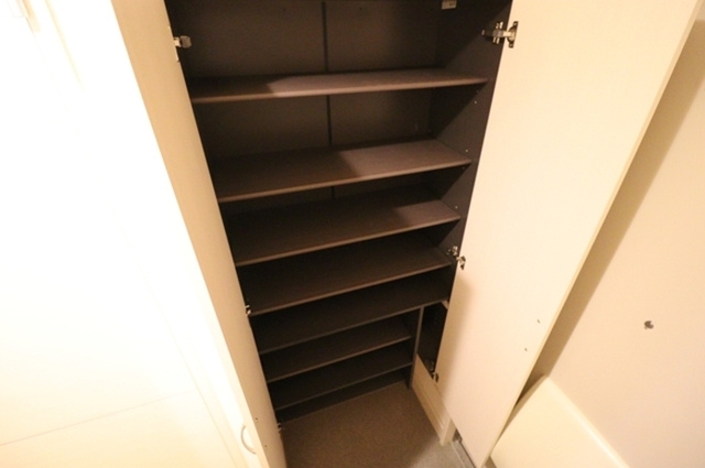 ポレールの玄関|シューズボックス